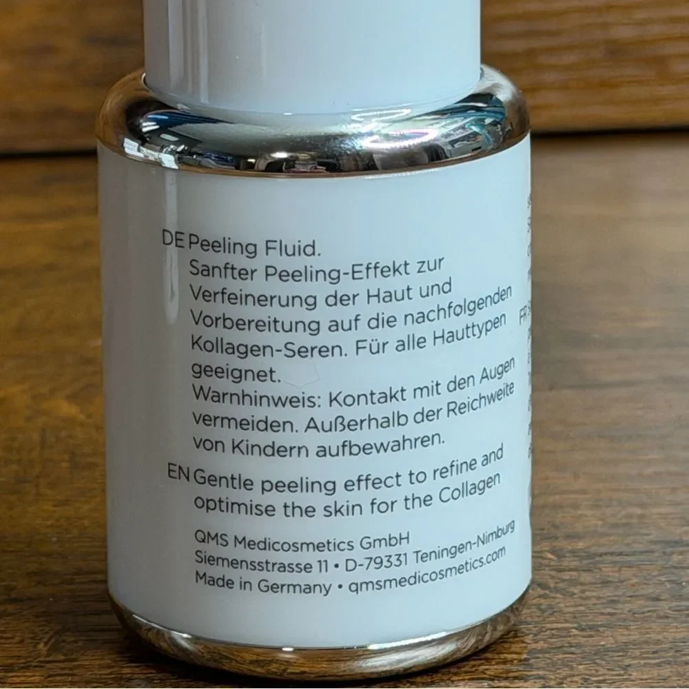 QMS Medicosmetics Collagen Recovery Cream+ Active Exfoliant 11% Skincare Duo-New